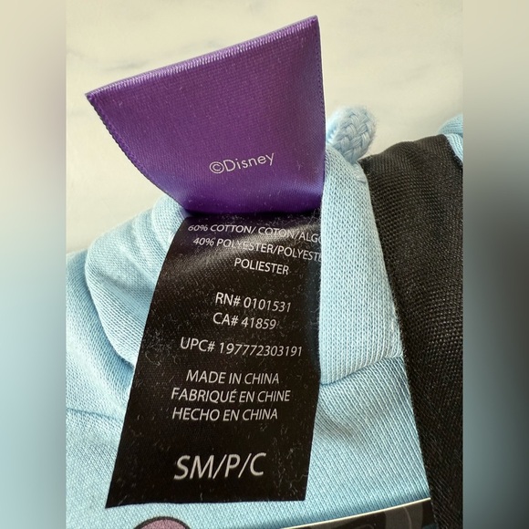 NWT Disney Men’s Stitch Graphic Print Hoodie “Not Today” Lilo & Stitch Small - Picture 5 of 11